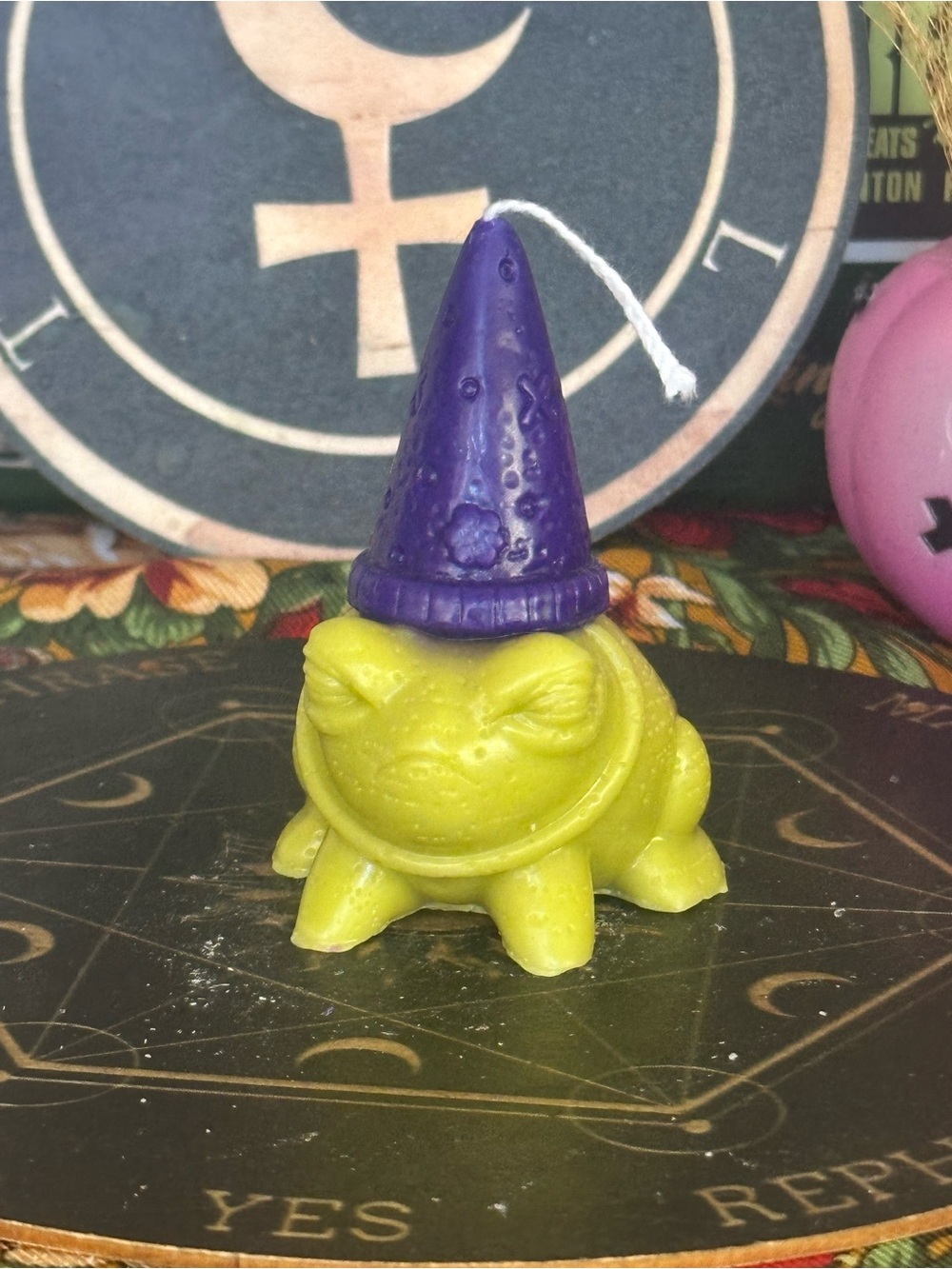 Wizard Toad Candle